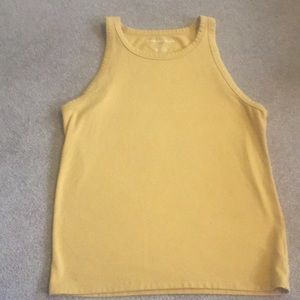 Mustard yellow tank top
